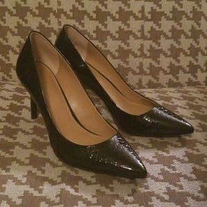 Calvin Klein Shoes - Calvin Klein Black Patent Leather Pumps Calvin Klein Shoes - Calvin Klein Black Patent Leather Pumps